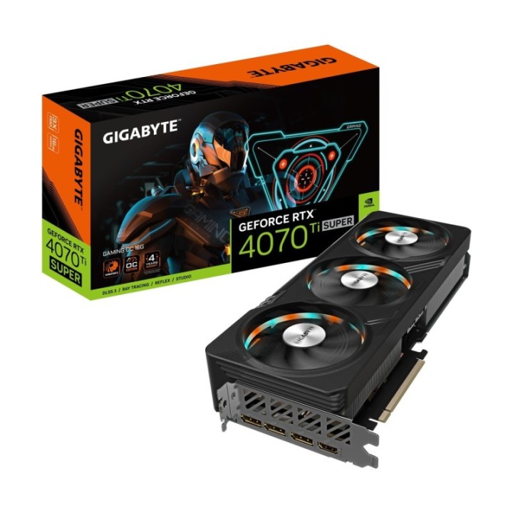 GIGABYTE GeForce RTX 4070 Ti SUPER GAMING OC 16G (Refurbished)